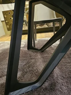 Tavolo in vetro sagomato Papillon Ozzio a prezzo scontato