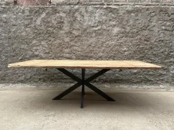 Tavolo  industrial Outlet etnico a prezzo ribassato