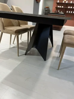 Tavolo Luxor Scavolini in laminato Rettangolare allungabile scontato 35%
