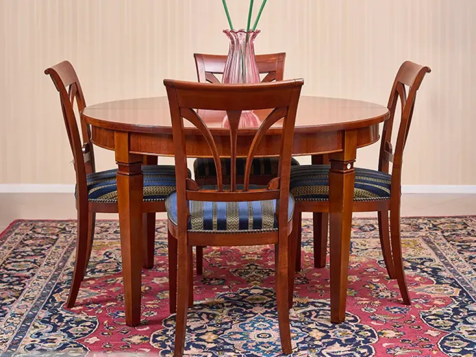 Tavolo Mazzantica Offerta con 4 sedie PREZZI OUTLET -55%