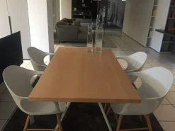 Tavolo Neat  Kristalia in legno Fisso