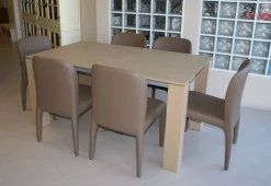 Tavolo ONLY legno tranchè rovere naturale Santarossa a prezzo scontato 50%