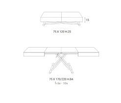 TAVOLO Ozzio Box SCONTATO a PREZZI OUTLET