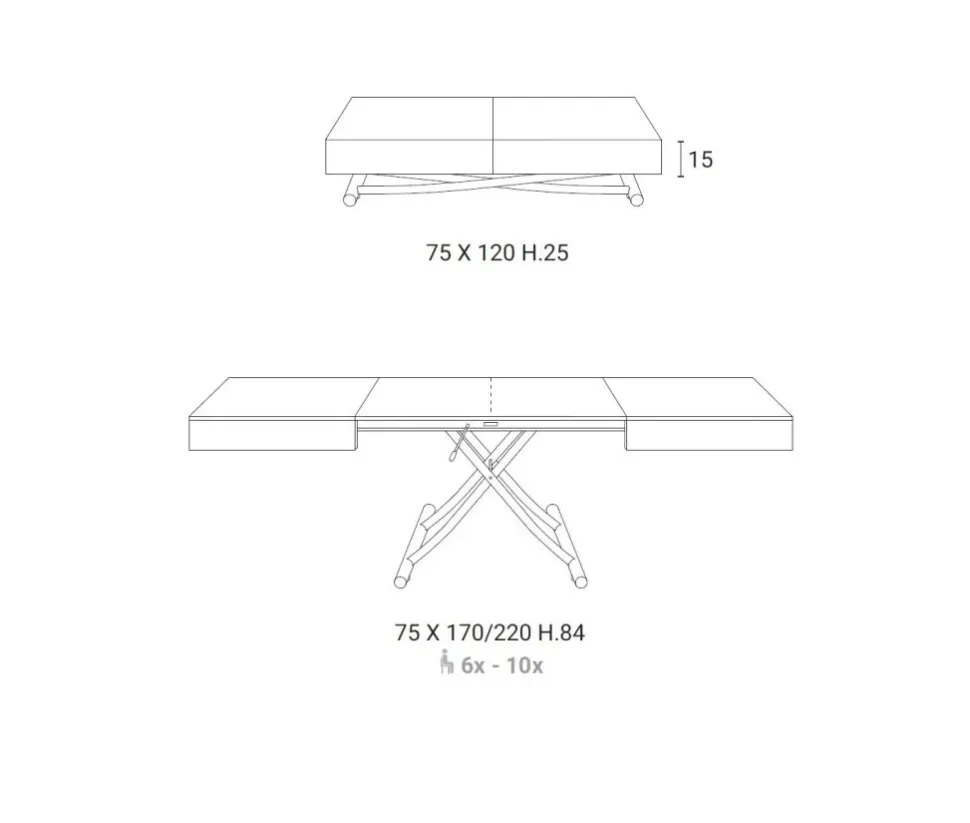 TAVOLO Ozzio Box SCONTATO a PREZZI OUTLET