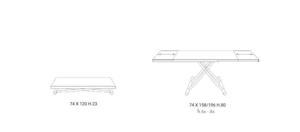 TAVOLO Ozzio Planet SCONTATO a PREZZI OUTLET affrettati