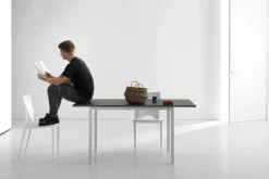 Tavolo Plutone 110 Point house in laminato Allungabile