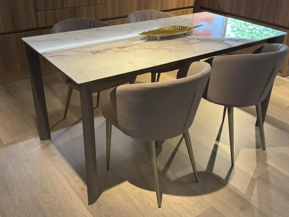 Tavolo Podio Sedit in vetro Allungabile scontato 30%