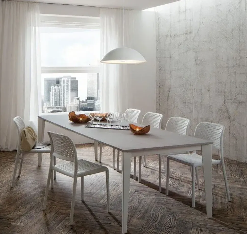 Tavolo quadrato allungabile Carlo super * La primavera