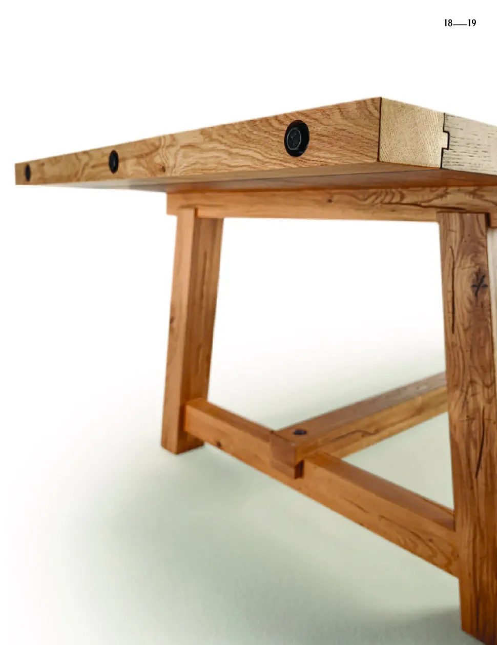 Tavolo rettangolare a cavalletto Cattedrale Domus arte scontato