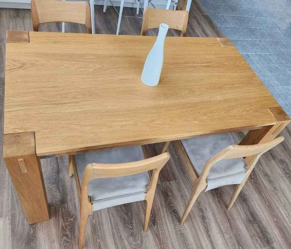 Tavolo rettangolare allungabile Stoccolma v910 Alta corte