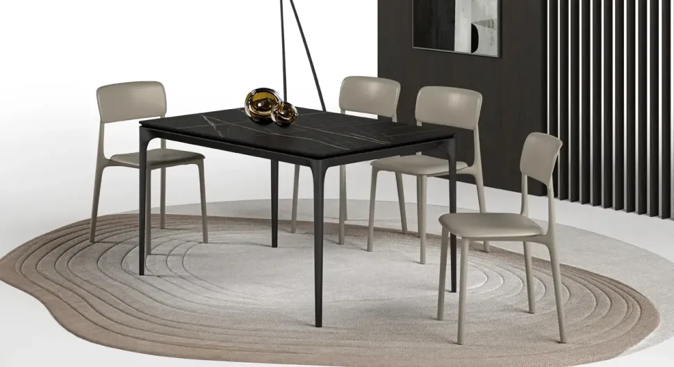 Tavolo rettangolare allungabile Spillo di Easyline a prezzo riservato