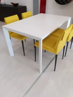 Tavolo rettangolare allungabile in legno SCONTATO