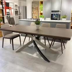 Tavolo rettangolare allungabile Artistico Bontempi a prezzo ribassato