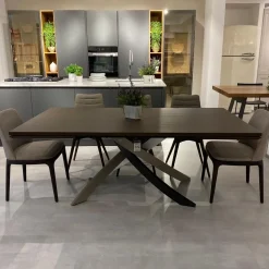 Tavolo rettangolare allungabile Artistico Bontempi a prezzo ribassato