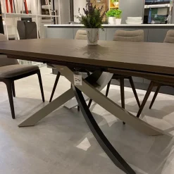 Tavolo rettangolare allungabile Artistico Bontempi a prezzo ribassato