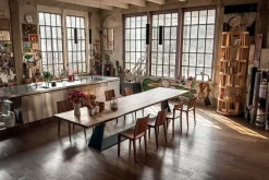 Tavolo rettangolare Bedrock plank c Riva 1920 scontato del 30%