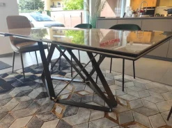 Tavolo rettangolare Delta Bontempi scontato del 40%