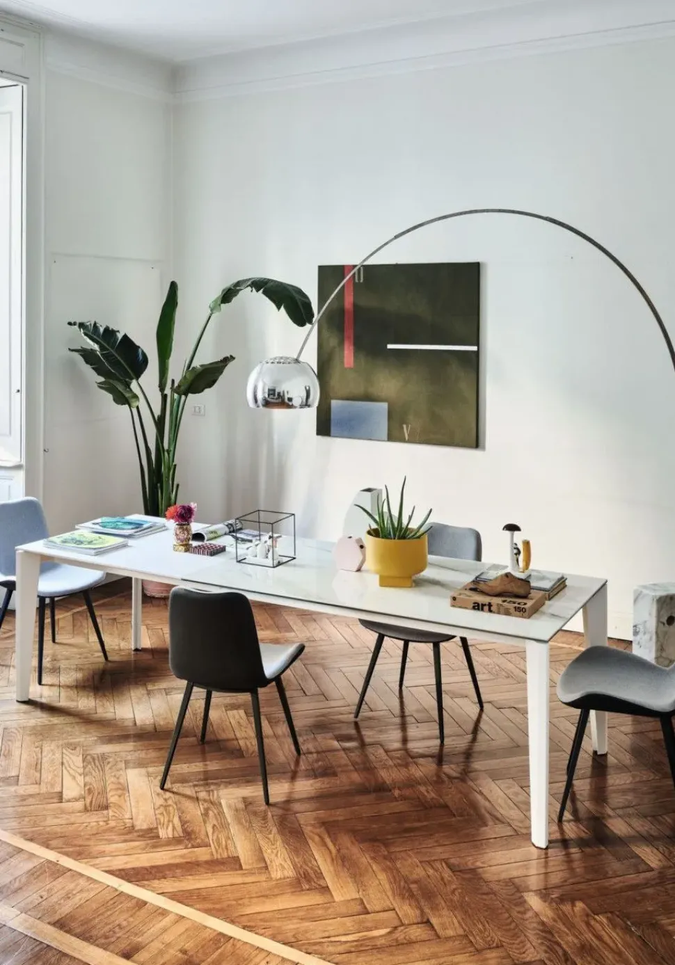 Tavolo rettangolare Diamante Midj scontato del 30%