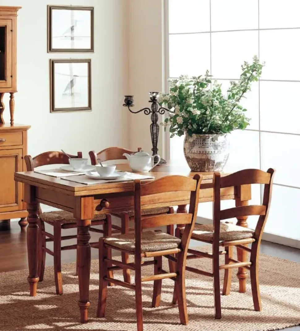 Tavolo rettangolare F333 Falegnameria italiana scontato del 60%