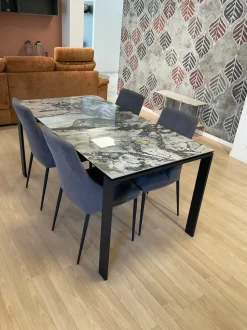 Tavolo rettangolare in ceramica Evolution di Sedit in Offerta Outlet