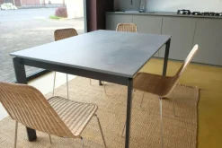 Tavolo rettangolare in ceramica Connubia Artigianale in Offerta Outlet