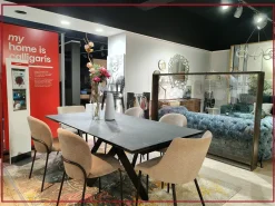 Tavolo rettangolare in ceramica Cartesio cs4111-r 200 di Calligaris in Offerta Outlet