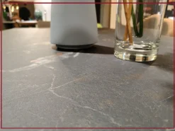 Tavolo rettangolare in ceramica Cartesio cs4111-r 200 di Calligaris in Offerta Outlet