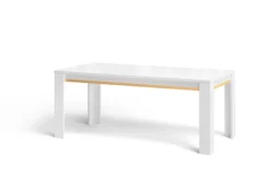 Tavolo rettangolare in laccato Tavolo gold di Artigianale in Offerta Outlet