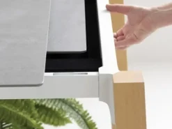 Tavolo rettangolare in laminato Quadro 120 Point house in Offerta Outlet