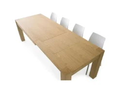 Tavolo rettangolare in legno Tempor 634 * di Collezione esclusiva in Offerta Outlet