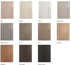 Tavolo rettangolare in legno 1326 di Mobilificio bellutti in Offerta Outlet