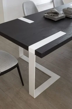 Tavolo rettangolare in legno Michelangelo Artigianale in Offerta Outlet