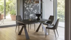 Tavolo rettangolare in legno Delta di Altacom in Offerta Outlet