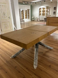 Tavolo rettangolare in legno Artigianale di Artigianale in Offerta Outlet