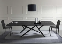 Tavolo rettangolare in legno Random di Ozzio in Offerta Outlet