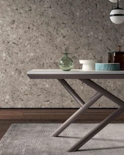 Tavolo rettangolare in legno Random di Ozzio in Offerta Outlet