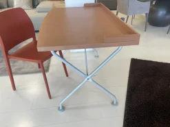 Tavolo rettangolare in legno Scrivania halifax  italo in ciliegio di Tisettanta in Offerta Outlet