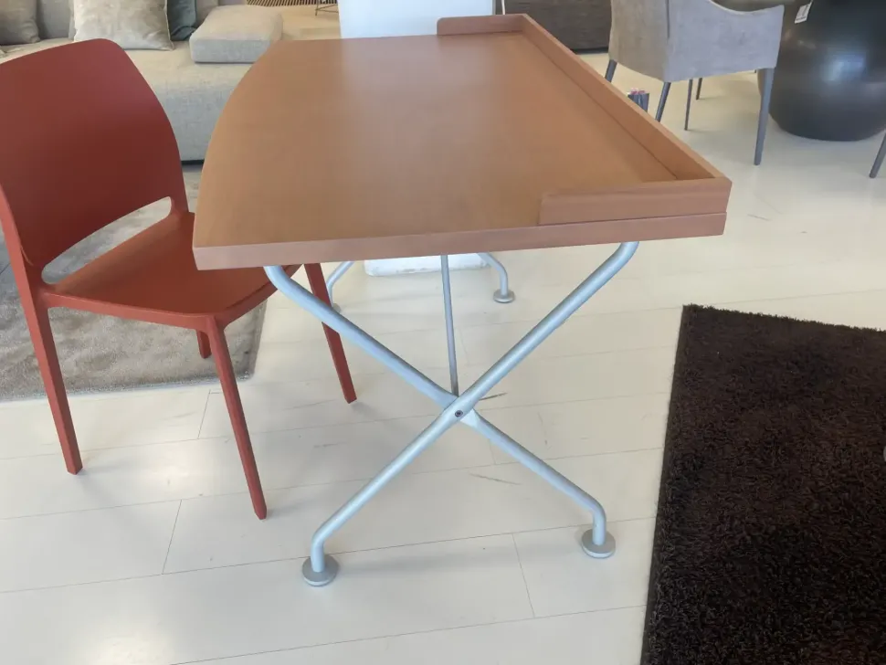 Tavolo rettangolare in legno Scrivania halifax italo in ciliegio di Tisettanta in Offerta Outlet