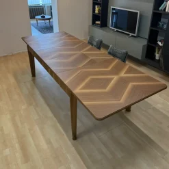 Tavolo rettangolare in legno Tavolo 900 decò di Artigianale in Offerta Outlet