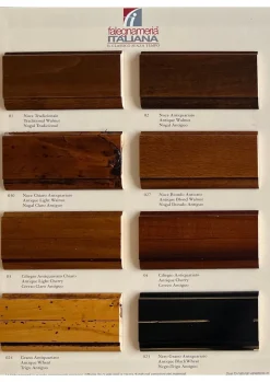 Tavolo rettangolare in legno F307/noce di Falegnameria italiana in Offerta Outlet