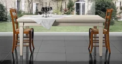 Tavolo rettangolare in legno Giotto di Pizzolato in Offerta Outlet