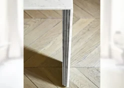 Tavolo rettangolare in marmo Modello corinto di Pianca in Offerta Outlet