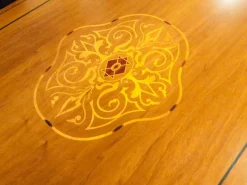 Tavolo Rosonato Artigianale in legno Allungabile