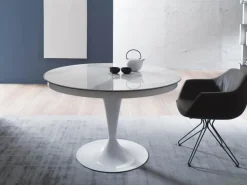 Tavolo rotondo in ceramica Sun Altacom in Offerta Outlet