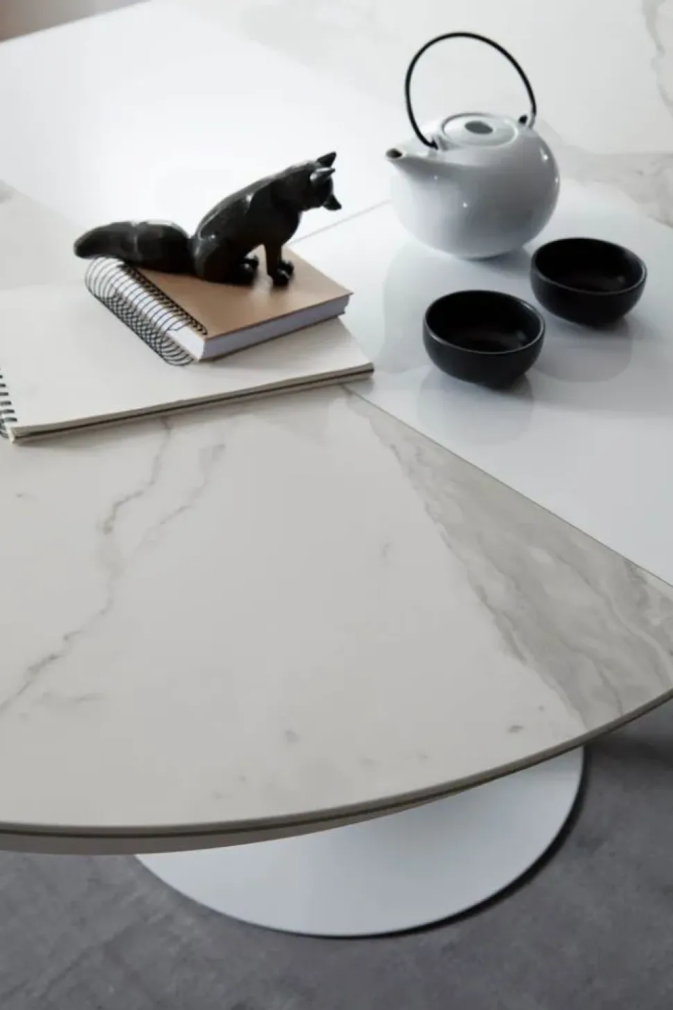 Tavolo rotondo in ceramica Sun Altacom in Offerta Outlet