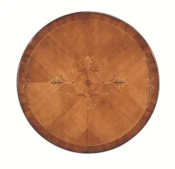 Tavolo rotondo in legno Firenze di Artigiani veneti in Offerta Outlet