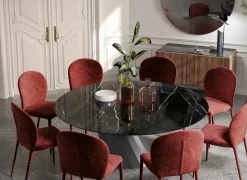 Tavolo rotondo Tavolo rotondo ceramica luxury italia Md work scontato del 32%