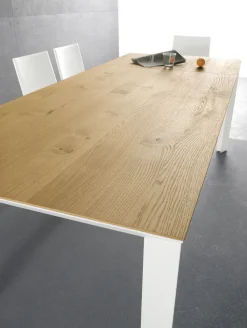Tavolo Rovere e bianco Artigianale a prezzo ribassato