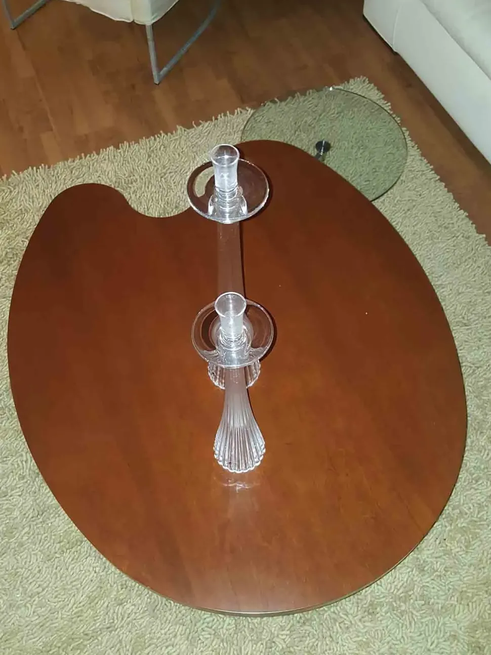 Tavolo sagomato a quattro gambe Lab Ciacci scontato