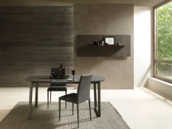 Tavolo sagomato con basamento centrale Ribot Altacom scontato